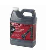 MARSH 20903 Rolmark Stencil Ink 1 qt Can Black - $57.36