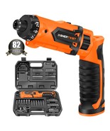 Cordless Screwdriver, 8V Max 10Nm Electric Screwdriver Rechargeable Set ... - £54.98 GBP