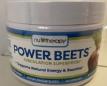 Power Beets by Nu Therapy Circulation Super Food Super Concentrated 30 S... - $14.49