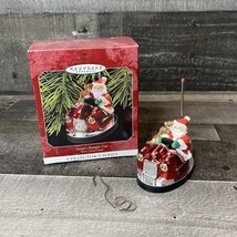 1998 Hallmark Ornament - Santa&#39;s Bumper Car - Here Comes Santa #20 in Series - £5.24 GBP