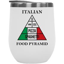 Spaghetti, Pizza, Vino, Cannoli Tiramisu &amp; Everything Else Funny Italian Food Py - £22.15 GBP