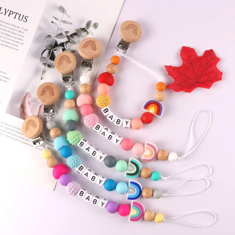 Nalize dummy clips pacifier clips holder baby silicone raina pacifier holder chain baby thumb200