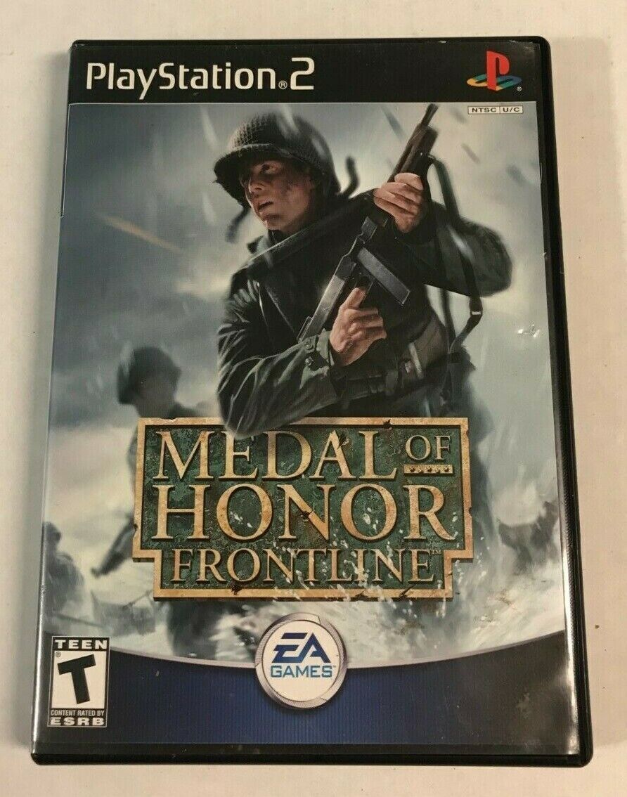 Primary image for Medal of Honor: Frontline (Sony PlayStation 2, 2002) PS2 Game Complete