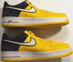 NIKE Air Force 1 A02439-700 07 LV8 Yellow Blue Amarillo 2019 Low Sneaker... - £86.53 GBP