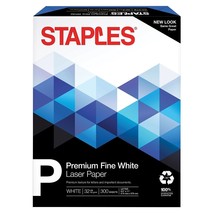 Staples 30% Recycled 8.5&quot; x 11&quot; Multipurpose Paper 32 lbs. 100 Brightness - $46.54