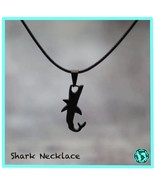Shark Necklace - Donating Profits to Save Injured Sea Turtles and Removi... - £7.84 GBP