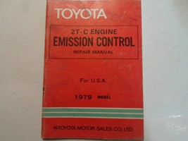 1979 Toyota 2T-C Engine Emission Control Service Repair Shop Manual OEM ... - $17.99