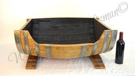 Wine Barrel Pet Bed - Leaba - Cat and Dog Bed made from retired Napa win... - $349.00