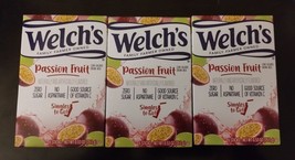 3-PK Welch&#39;s Passion Fruit Drink Mix Zero Sugar Aspartame Free SAME-DAY ... - £8.68 GBP