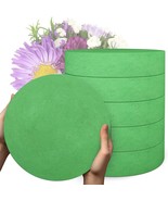 Max Shape 6Pcs Floral Foam Round Blocks Large Wet and Dry Green Foam for  - $53.68 CAD