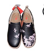 UIN Women&#39;s Travel Shoe Slip On PU Leather Vacation Loafers &quot;Crane in Da... - $84.99