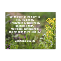  Gentleness Goodness Faith Galatians 5:22-23 Bible Verse Canvas  - £59.54 GBP+
