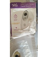 Spa Sciences CIRRA Nano Ionic Vanity Facial Steamer with Optional Aromat... - $17.75