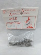 Figures Armour Artillery MLR USI 10 WWII Metal Soldier Infantry Miniatures - £12.21 GBP