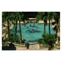 Vintage Postcard Golden Nugget Tropical Pool Hotel Casino Las Vegas Nevada - £7.45 GBP