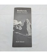 1962 Badlands National Monument South Dakota Travel Brochure - $10.69