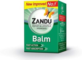 Zandu Balm - Ayurvedic Pain balm Herbal, 8ml / 0.27 oz (Pack of 2) - £10.39 GBP