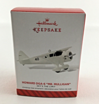 Hallmark Ornament Sky's The Limit #18 Howard DGA-6 Mr. Mulligan Plane New 2014 - $39.55