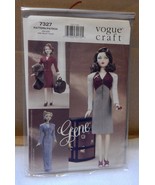 Gene Doll Sewing Pattern Vintage Dress Vogue 7327 Ashton-Drake Uncut 200... - $15.76 CAD
