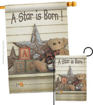 A Star is Born! - Impressions Decorative Flags Set S115076-BO - $57.97
