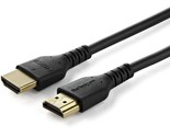 StarTech.com 6ft (2m) Premium Certified HDMI 2.0 Cable with Ethernet - D... - £24.34 GBP