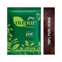 Godrej Nupur Henna Natural Mehndi for Hair Color with Goodness of 9 Herb... - £15.66 GBP