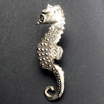 Seahorse Pin Metal Ocean Creature - £7.93 GBP