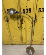 Vtg Medical Industrial Ajusco-Loc Adjustable Height Gooseneck Floor Lamp... - $138.59