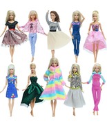 Doll Dress Modern Handmade Party Clothes Accessories for Barbie Doll Kid... - £3.09 GBP+