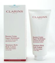 Clarins Moisture Rich Body Lotion with Shea Butter Dry Skin 200 ml./ 6.5 oz - $39.99