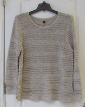 Dana Buchman Long Sleeve Scoopneck Sweater Cobblestone Women&#39;s Sz XL NWT... - $345.76 MXN