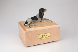 Coonhound Pet Funeral Cremation Urn Available in 3 Different Colors &amp; 4 ... - £133.71 GBP+