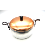 Wear Ever Hallite No. 2106 5.5 Qt Twisted Handle Pot Pan  w/ Lid - €28,22 EUR