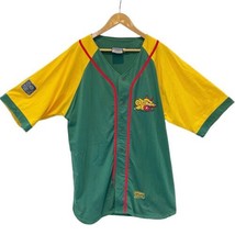 Vtg Barcelona Dragons World League Football Button Up Shirt Jersey XL - £78.34 GBP