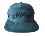 University of Hawaii Rainbow Warriors Green 5 Panel Embroidered Snapback... - $47.50