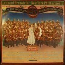 Leonard Bernstein - The New York Philharmonic Orchestra - The World&#39;s 25 Greates - £9.64 GBP