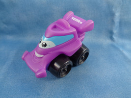 Tonka Hasbro 2005 Chuck &amp; Friends Purple Soft Sports Car Black Plastic Wheels  - £1.19 GBP