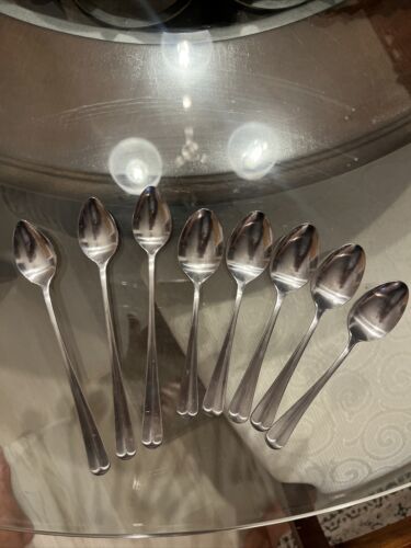 Primary image for Vintage Rogers Stainless Flatware Korea JEFFERSON MANOR Teaspoons Plus Iced