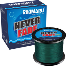 Rikimaru Never Fade 8X Strands Braided Fishing Line 10-80LB 150-600Yds - £52.05 GBP