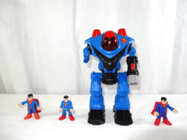 IMAGINEXT Superman Exoskeleton Suit Robot Action Figure DC Super Friends - £8.69 GBP