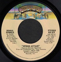 Donna Summer 45 Spring Affair / Come With Me VG++ D2 - £3.94 GBP