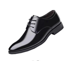 Men&#39;s Breathable Business Leather Shoes Fashion Solid Summer Style US Si... - £13.27 GBP
