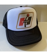 Vintage Hurst Shifters Hat NASCAR Trucker Hat adjustable Black Mesh Cap New - $25.38 CAD