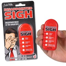 Disappointed Sigh - 4 Different Sounds: Male / Female Sigh Shock - Fun Gag Gift - £12.56 GBP