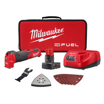Milwaukee 2526-21XC M12 FUEL 12V Brushless Cordless Oscillating Multi-To... - £261.38 GBP