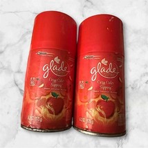 (Lot of 2) Glade Cozy Cider Sipping Limited Edition  Automatic Spray Refill - $5.35