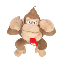 Donkey Kong 15&quot; Plush Doll Brown - $31.98