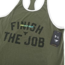Under Armour Project Rock &quot;Finish The Job&quot; Muscle Tank Top Mens Size Lar... - $34.95