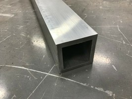 2-1/2&quot;X 2-1/2&quot; X 1/8&quot; Wall 6063 T52 Aluminum Square Tube 72&quot; Piece - £25.85 GBP