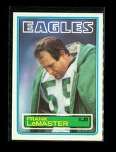 Vintage 1983 TOPPS Football Trading Card #143 FRANK LEMASTER Philadelphia Eagles - £3.94 GBP